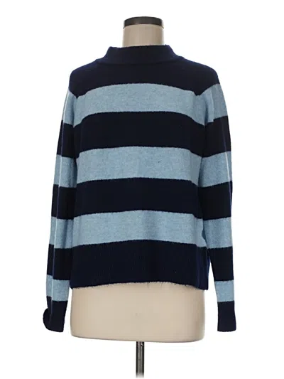 Pre-owned Dylan Turtleneck Sweater In Blue