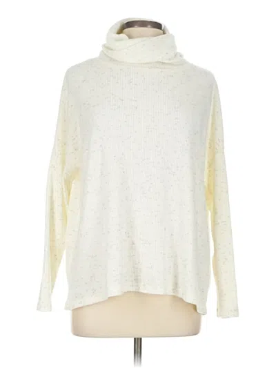 Pre-owned Dylan Turtleneck Sweater In Ivory