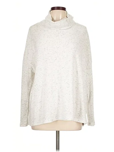 Pre-owned Dylan Turtleneck Sweater In Ivory