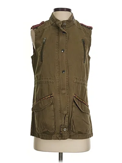 Pre-owned Dylan Vest In Green
