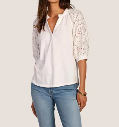Dylan Women's Jolie Blouse In White