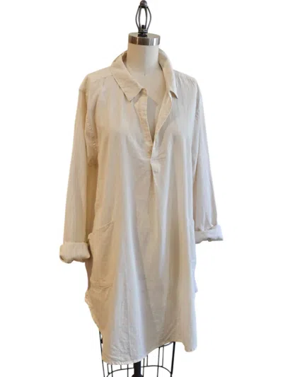 Dylan Women's Maya Tunic Top In Sand In White