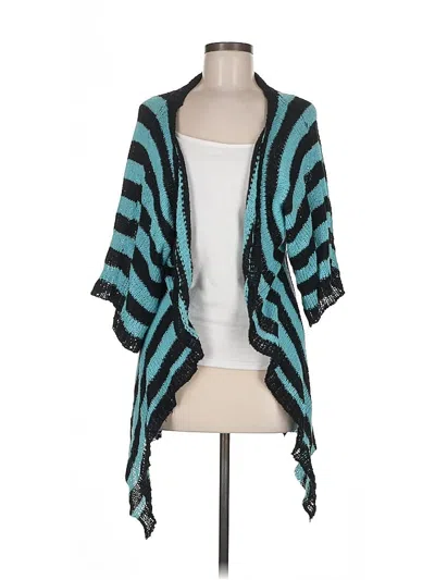 Pre-owned Dylani Knitwear Cardigan Sweater In Blue