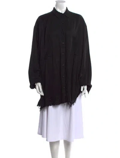 Pre-owned Dylanlex Long Sleeve Tunic In Black