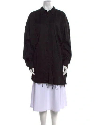 Pre-owned Dylanlex Long Sleeve Tunic W/ Tags In Black