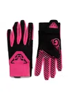 Dynafit Dna Logo-print Striped-pattern Gloves In Multi