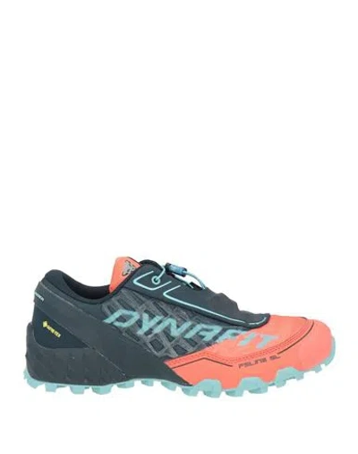 Dynafit Feline Woman Sneakers Midnight Blue Size 7 Textile Fibers, Synthetic Material In Multi