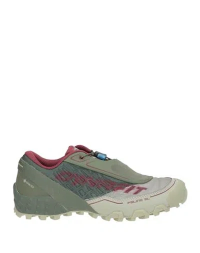 Dynafit Feline Woman Sneakers Military Green Size 6.5 Textile Fibers, Synthetic Material