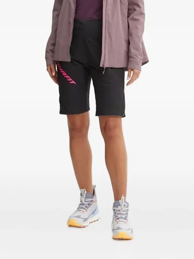 Dynafit Logo-detail Shorts In Black