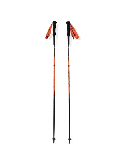 Dynafit Logo-print Foldable Trekking Poles In Pattern