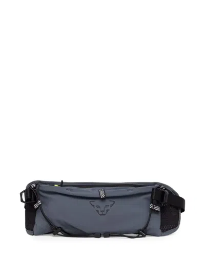 Dynafit Logo-print Mesh-panel Belt Bag In Gray