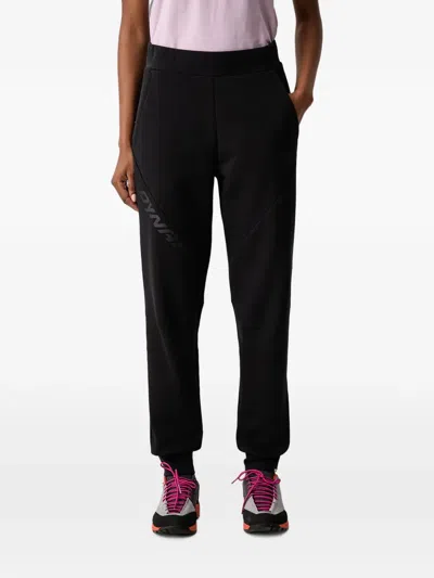Dynafit Logo-print Track Pants In Black