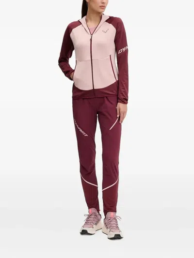 Dynafit Panelled Performance Trousers In Red