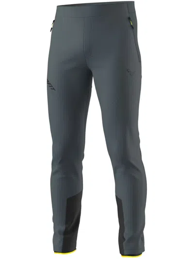 Dynafit Slim-fit Technical Pants With Tapered Design And Reinforced Panels In Black