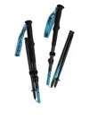 Dynafit Striped Trekking Poles In Black