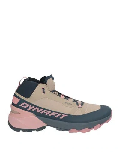 Dynafit Transalper 2 Mid Gtx Woman Sneakers Taupe Size 7 Textile Fibers In Neutral