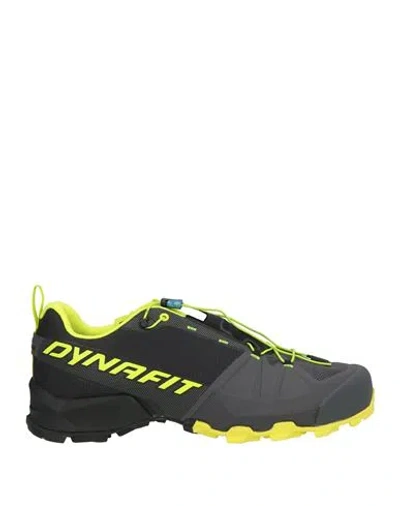 Dynafit Transalper Man Sneakers Charcoal Size 9 Textile Fibers, Synthetic Material In Black