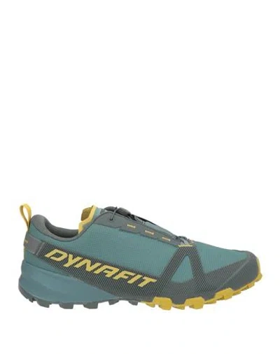Dynafit Traverse Man Sneakers Deep Teal Size 9 Textile Fibers, Rubber In Green