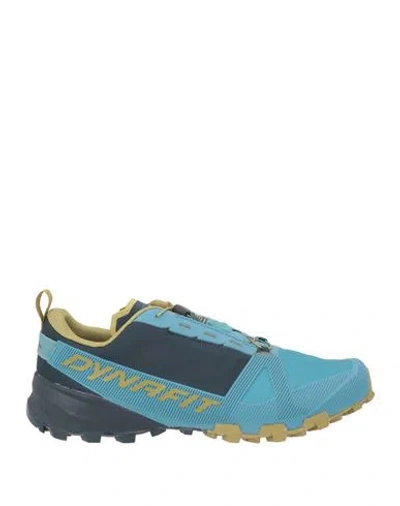 Dynafit Traverse Man Sneakers Sky Blue Size 9 Textile Fibers, Rubber