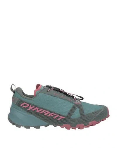 Dynafit Traverse Woman Sneakers Deep Teal Size 7 Textile Fibers, Rubber In Multi