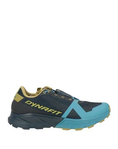 Dynafit Ultra 100 Man Sneakers Azure Size 9 Textile Fibers, Synthetic Material In Multi