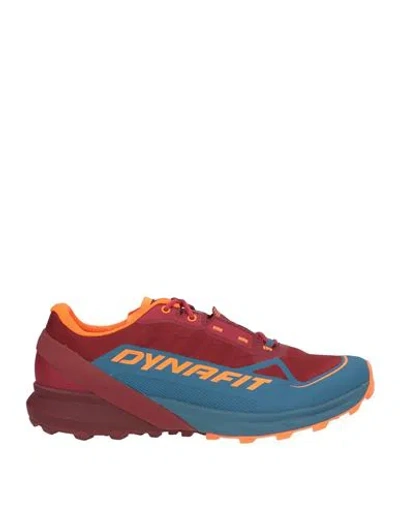 Dynafit Ultra 50 Man Sneakers Burgundy Size 9 Textile Fibers, Rubber In Red