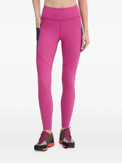 Dynafit Ultra Logo-print Leggins In Animal Print
