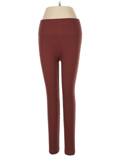 Pre-owned Dynamic Active Pants In Brown