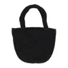 Dynamic Asia Women's Mini Crochet Tote Handbag In Black