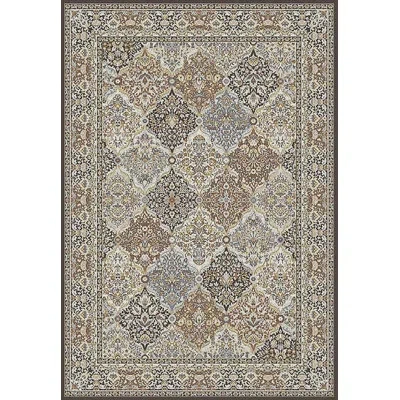 Dynamic Rugs Ancient Garden 57008-3235 Brown/blue In Blue;brown