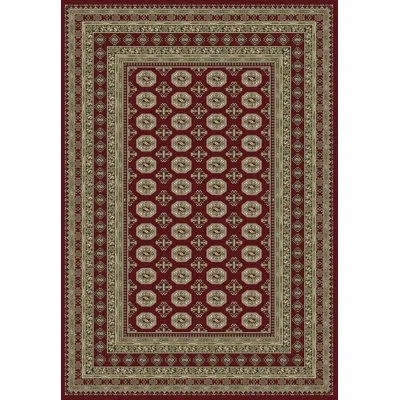 Dynamic Rugs Ancient Garden 57102-1293 Red/beige In Red;beige