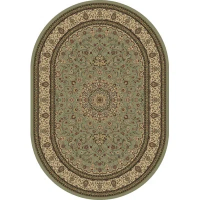 Dynamic Rugs Ancient Garden Green Area  Rug