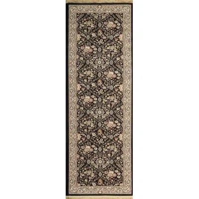 Dynamic Rugs Cirro Evans Wool Black Area Rug