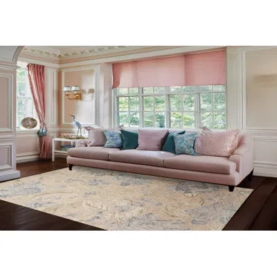 Dynamic Rugs Daisy 9096-845 Beige/sage In Beige;green