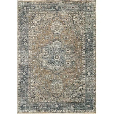 Dynamic Rugs Dakota  6644-850 Beige/blue In Blue;beige