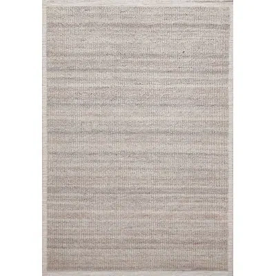 Dynamic Rugs Hand Woven Wool Area Rug In Beige
