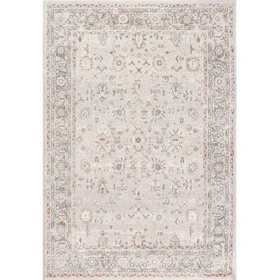Dynamic Rugs Rectangle Marina Area Rug In Pink;gray