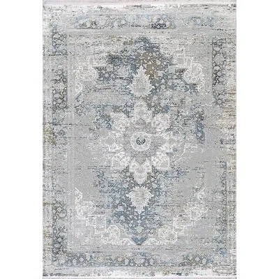 Dynamic Rugs Ruby 9x12 2161-950 Grey/blue In Blue;gray