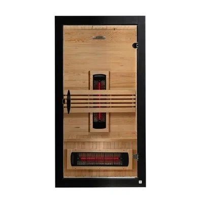 Dynamic Saunas Dynamic Santorini 1-2 Person Full Spectrum Near Zero Emf Far Ir Sauna In Natural