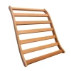 Dynamic Saunas Golden Designs S-shape Back Rest In Red Cedar