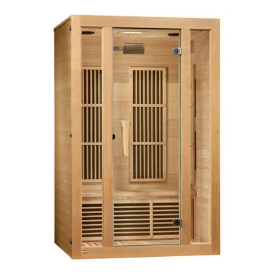 Dynamic Saunas Maxxus "seattle" 2 Person Far Infrared Sauna In Natural