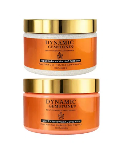 Dynamic Supreme Unisex 10oz Topaz Radiance Vitamin C Body Butter & Salt
