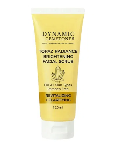 Dynamic Supreme Unisex 4oz Topaz Radiance Brightening Facial Scrub In Transparent
