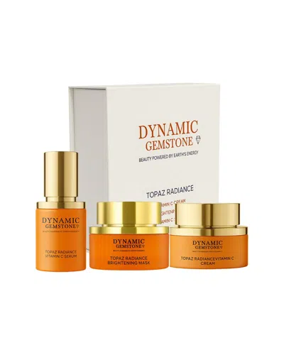 Dynamic Supreme Unisex Topaz Radiance Vitamin C Set In Transparent