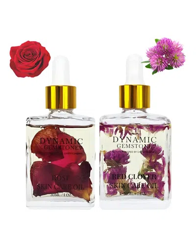 Dynamic Supreme Women's Rose & Red Clover Skin Care Oil In Transparent