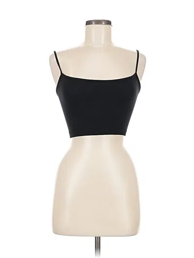 Pre-owned Dynamic Tank Top Black Strapless Neckline Tops