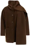 Dynamis Studio 'antwerp Coat With Built-in In Brown