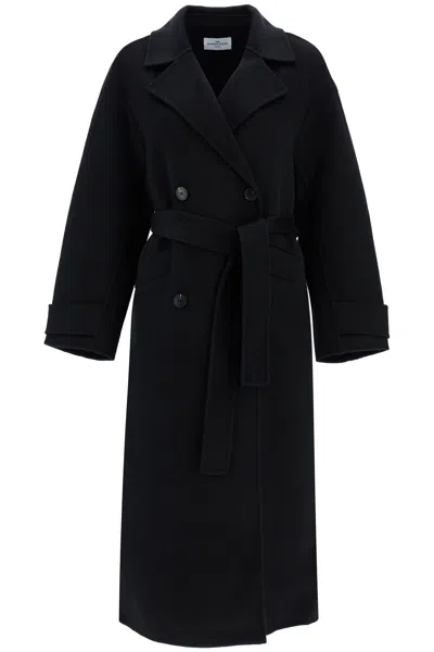 Dynamis Studio Cappotto Doppiopetto Savile In Black