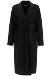 Dynamis Studio Long Milan Coat In Black