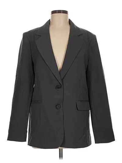 Pre-owned Dynamite Blazer Jacket In Gray